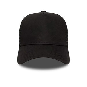 Hot Sale Black Trucker <b>Cap</b> Mesh Back Adjustable Snapback Hat <b>Plain</b> Front Custom Logo Breathable Lightweight Casual Outdoor <b>Cap</b> - Product Image 2