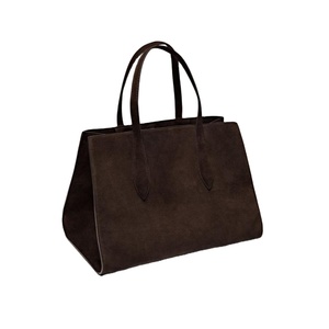 Bolso de Mano de Cuero Genuino de Lujo para Mujer, Duradero, Ecológico, de Gran Capacidad, Impermeable, con Cierre de Cremallera, Tipo Bandolera - Product Image 1