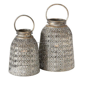 โคมไฟเทียนโมร็อกโกทำด้วยมือสไตล์ยอดนิยมโคมไฟโลหะคลาสสิกสำหรับตกแต่งบ้าน - Product Image 3