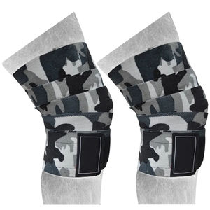 Accesorios de Gimnasio al por Mayor OEM, Vendajes para Rodillas de Alta Calidad, Fáciles de Usar, Colores y Tamaños Personalizados, Material de Neopreno, Función Transpirable - Product Image 4