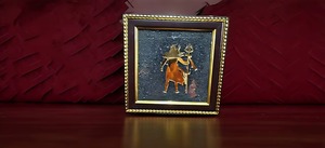 Marco de pirita de alta calidad Shankar Mahadevan Perú, decoración para el hogar, regalo, artesanía, venta al por mayor - Product Image 3
