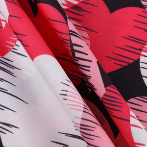 Custom Women’s Heart & Awareness Ribbon Print Medical Scrubs Top V-Neck Short Sleeve <b>Nurse</b> Uniform with Pockets - Product Image 4