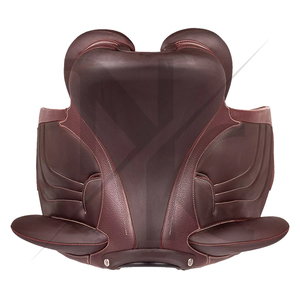 High quality English Dressage Saddle Genuine Leather Memory Foam Panels <b>Secure</b> Blocks English horse racing products from India - Product Image 6