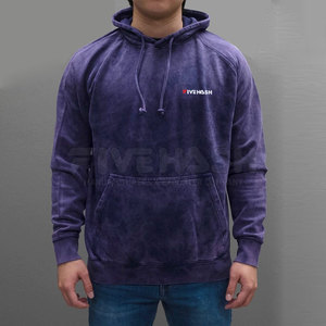 Nuevas Sudaderas con Capucha de Moda para Hombre, Tallas Grandes, Estilo Casual, Lavado Ácido, de Algodón - Product Image 2