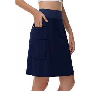 Jupe cargo pour femme taille haute avec poches, respirante, idéale pour l'été, design optimal, vente en gros, haute qualité - Product Image 4
