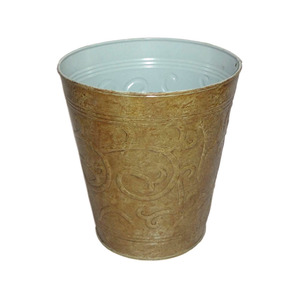 Decorative Iron Waste <b>Bin</b> with Customized Colour Finish for Modern Office - Product Image 4
