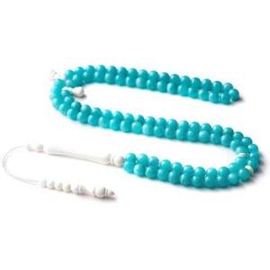 Lot de 33 perles de tasbih artisanales en acrylique, bois et cristal pour la prière musulmane - Vente en gros à prix abordable - Product Image 2