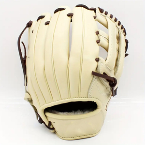 Guantes de béisbol ajustables con acolchado protector para hombres, guantes ligeros para atrapar pelotas de béisbol - Product Image 5