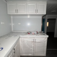 Maison préfabriquée en conteneur, 2 chambres, Uruguay, haute qualité, kit de maison design australien, extensible, salle de bain mobile