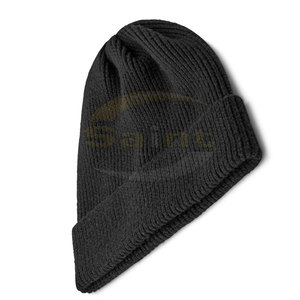 <b>Beanie</b> <b>Hat</b> Unisex Soft Warm Winter Skull Cap Stretch Fit Comfortable Casual Daily Wear Breathable Lightweight Cotton/<b>Wool</b> - Product Image 3