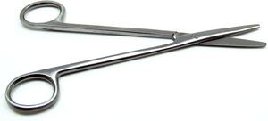 Tijeras Quirúrgicas Rectas Premium de 6 Pulgadas, Instrumentos Quirúrgicos Universales con Capacidad de Corte Superior - Product Image 3