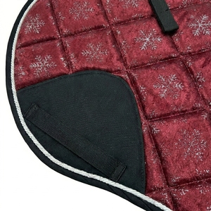 Almohadilla de Silla de Montar al por Mayor para Equitación, Manta de Algodón y Poliéster Acolchada, Transpirable, Duradera, Antifricción, con Logotipo Personalizado OEM - Product Image 5