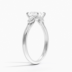 BOJ <b>Ring</b> 079 Princess Cut 925 <b>Silver</b> Halo Prong Stone <b>Solitaire</b> Diamond <b>Ring</b> 2ct D Color VVS1 Moissanite GRA Certified Low Price - Product Image 2