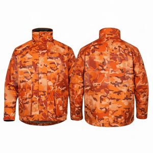 Heavy Duty Protection Outdoor Amour <b>Camo</b> Utility Workwear <b>Jacket</b> Front Large Pockets Durable Fabric OEM ODM Winter <b>Jackets</b> - Product Image 3