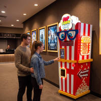 Machine à Popcorn, Distributeur Automatique de Popcorn, Dernières Machines Distributrices