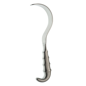เครื่องมือผ่าตัดแบบดึงเนื้อเยื่อ Deaver Retractor No 0 ขนาด 10 นิ้ว พร้อมด้ามจับขนาด 1 นิ้ว ทำจากเหล็กกล้าไร้สนิมสำหรับผ่าตัดเนื้อเยื่อชั้นลึก - Product Image 3