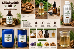 Aceite Esencial de Cedro KDM Enterprises 25 kg 100% Puro y Natural Destilado al Vapor para Aromaterapia - Product Image 6