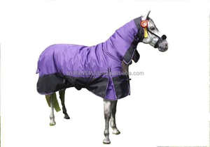 1200D Tapis de cheval de qualité supérieure 200GSM Neck Turnout Personnalisable Standard Indian Manufacturer Direct Prix de vente en gros - Product Image 4