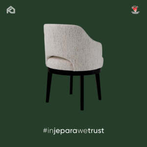 Sillón de Diseño con Tela Bouclé Premium, Sillón Individual de Madera de Lujo para Sala de Estar, Hotel, Cafetería, Jepara, Indonesia - Product Image 5