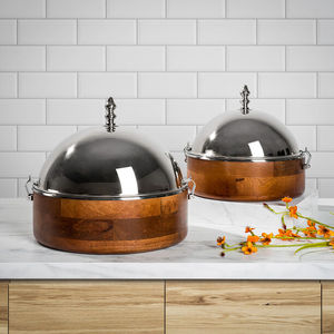 Mother Of Pearl Luxury Stainless Steel Casseroles with Heat Retention Designed for Home & Restaurant Use Eco-Friendly - Product Image 2