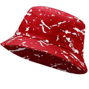 Sombrero de Pescador para Estudiantes, Estilo Japonés Coreano, 100% Algodón, Doble Cara, Bordado 3D con Hojas de Piña, Protección Solar, Primavera-Verano - Product Image 5