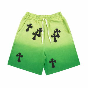 Shorts décontractés pour hommes en molleton peigné, 100% coton épais, respirants, écologiques, confortables, pour l'été, la plage et la gym, avec logo personnalisé - Product Image 3