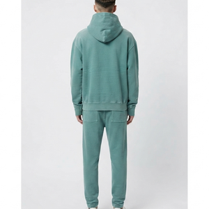 Sweat-shirts à capuche personnalisés unisexes de haute qualité, anti-rétrécissement, épais, surdimensionnés, zippés, en molleton de coton pour hommes - Product Image 5
