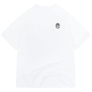 T-shirt en coton oversize pour homme, style streetwear, avec logo minimaliste sur la poitrine, manches courtes, décontracté, tendance, OEM - Product Image 6