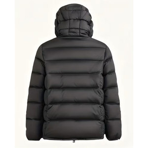 New Arrival <b>Men's</b> Padded <b>Jacket</b> for Autumn/Winter, With Detachable Hood, Thickened <b>Warm</b> Windproof <b>Jacket</b> - Product Image 2