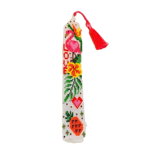 Marcapáginas Ecológico Moderno con Bordado de Cuentas, Diseño de Dibujos Animados, Logotipo Personalizado, Color Personalizado, Diseños Personalizados - Regalo Perfecto para Compras al por Mayor - Product Image 2