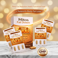 Complément Minceur Naturel pour Adultes : Réduction de la Graisse Corporelle, Garcinia Cambogia, Extrait de Thé Vert, Comprimés de Perte de Poids Mitos Flex Mitos