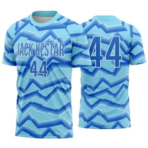 Conjunto de Uniforme de Fútbol Personalizado por Sublimación para Adultos Unisex 2025, Cuello Redondo, Manga Corta, 100% Poliéster, Secado Rápido, Verano - Product Image 1