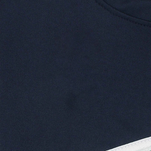 Conjunto de Camiseta y Pantalones Cortos para Niños, Diseño Color Block, Azul Marino y Verde, Secado Rápido, Estilo Casual con Cintura Ajustable con Cordón, Patrón Geométrico - Product Image 2