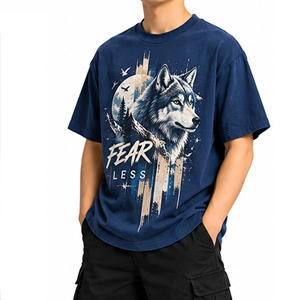 Fabricante OEM de Camisetas con Estampado Gráfico para Hombre para Ropa al por Mayor - Product Image 6