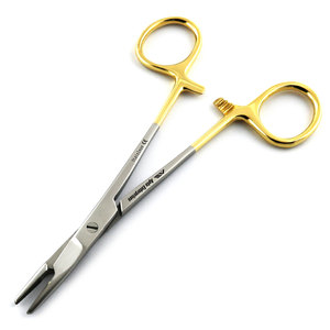 ที่จับเข็มพร้อมกรรไกร TC 14 ซม. เครื่องมือผ่าตัดสแตนเลสสำหรับการเย็บและตัดอย่างแม่นยำในงานสัตวแพทย์ - Product Image 1