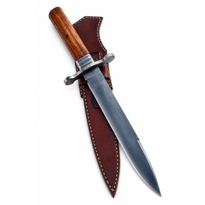 Couteaux Bowie de qualité supérieure avec lame fixe robuste et poignée classique pour l'équipement de camping en plein air et les aventures de randonnée - Product Image 1