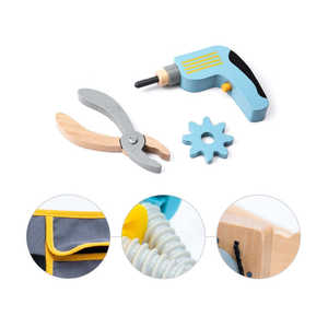 Wudly Tool Belt Set pour enfants Tool Tool Toys Encourageant l'imagination et la créativité - Product Image 2