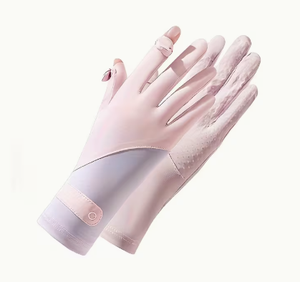 Gants d'équitation noirs et blancs pour femmes, coupe régulière, fermeture auto-agrippante, couleur unie, gants d'équitation avec grip - Product Image 5