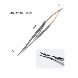 Pinces et porte-aiguilles manuels en acier inoxydable pour implants dentaires et orthodontie, outil de dentisterie CE - Product Image 4