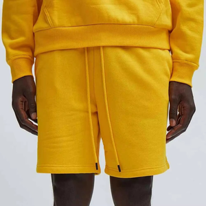 Ensemble T-shirt et short surdimensionné en tricot, personnalisé, unisexe, de marque, vintage, ODM, écologique, pour l'été - Product Image 5