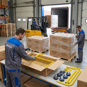 Order Picking <b>Trolley</b> for Retail Stock Management Steel Wire Mesh <b>Trolley</b> Vietnam Manufacturer ISO Sedex Certified OEM Quality - Product Image 6