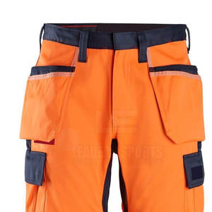 Pantalon de travail réfléchissant, matériau durable, pour les travailleurs routiers et de chantier, pantalon de sécurité pour adulte - Product Image 5