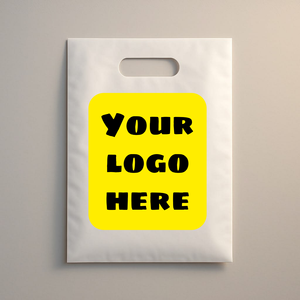 <b>Waterproof</b> Biodegradable Packaging Film <b>Bags</b> HDPE Plastic Poly Custom Durable Strong <b>Drawstring</b> Hai Ha Packaging Manufacturer - Product Image 1