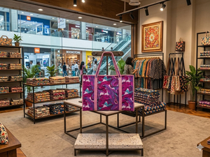 Bolsa de Mano de Algodón Bohemia con Estampado Múltiple de Invierno para Mujer, con Cierre, Ligera, Duradera, para Compras y Uso Diario - Product Image 3