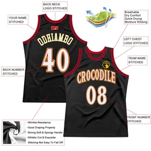 Camiseta de baloncesto de malla personalizada, camiseta deportiva estampada de secado rápido sin mangas, ropa de equipo con número y nombre personalizados - Product Image 3