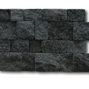 Modern Villa Bali Natural Volcanic Black Lava <b>Stone</b> Pumice Exterior Wall Cladding Crazy Cut Mushroom Finish - Product Image 1