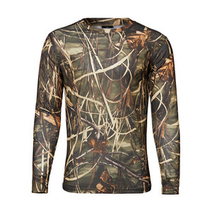 Camiseta de Camuflaje de Manga Larga para Adultos, Estilo Verano, Personalizada, Transpirable, con Estampado Digital 3D de Pájaro Tordo, para Pesca y Caza - Product Image 1