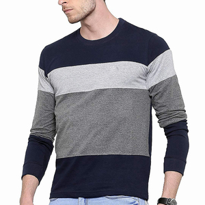 2025 Men's Casual Stylish T-<b>Shirts</b> Soft Fit Full Sleeve 100% Cotton O Neck Design with Digital Printing - Product Image 3