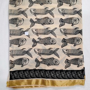 Sarong bandeau indien fait main imprimé au bloc, en coton écologique, idéal pour la plage, cadeau pour la Fête des Mères, la Saint-Valentin, un anniversaire ou l'été - Product Image 4
