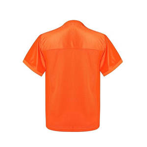 Maillot de sport athlétique en maille de football américain vierge personnalisé, respirant en polyester, style rugby, uniforme pour fête hip-hop - Product Image 3